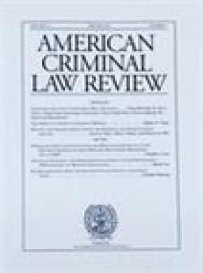American Criminal Law Review