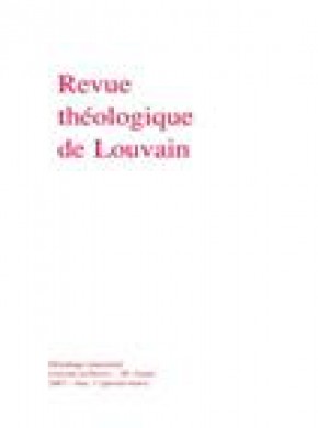 Revue Theologique De Louvain雜志