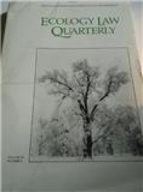 Ecology Law Quarterly雜志
