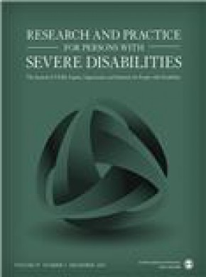 Research And Practice For Persons With Severe Disabilities雜志