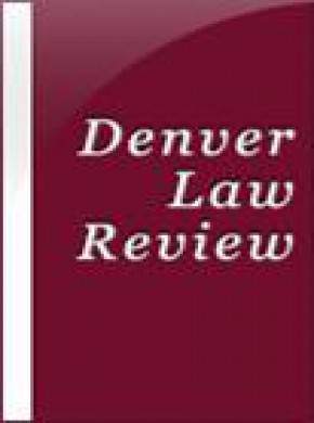 Denver Law Review雜志