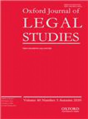 Oxford Journal Of Legal Studies雜志