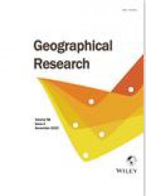 Geographical Research雜志