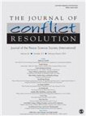 Journal Of Conflict Resolution雜志