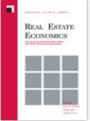 Real Estate Economics雜志