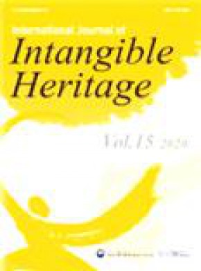 International Journal Of Intangible Heritage雜志