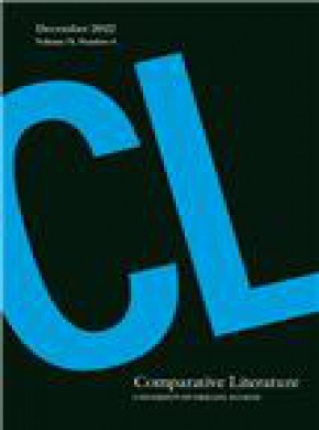 Comparative Literature雜志