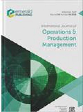 International Journal Of Operations & Production Management雜志