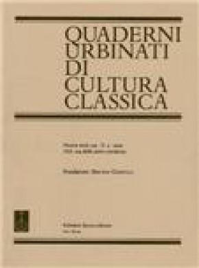 Quaderni Urbinati Di Cultura Classica雜志