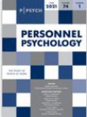 Personnel Psychology雜志