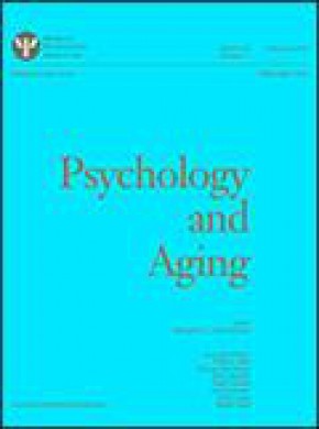 Psychology And Aging雜志
