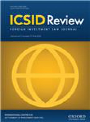 Icsid Review-foreign Investment Law Journal雜志