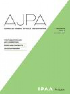 Australian Journal Of Public Administration雜志