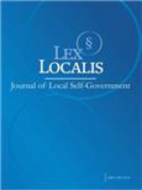 Lex Localis-journal Of Local Self-government雜志