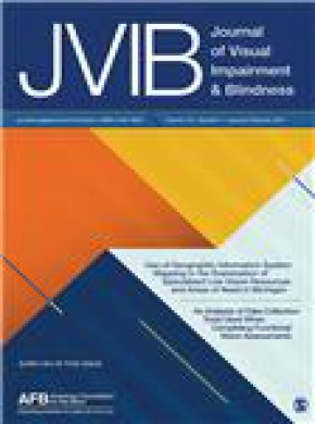Journal Of Visual Impairment & Blindness雜志