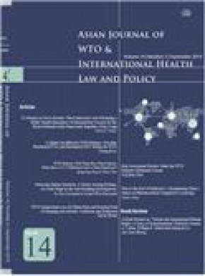 Asian Journal Of Wto & International Health Law And Policy雜志