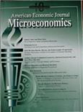 American Economic Journal-microeconomics雜志