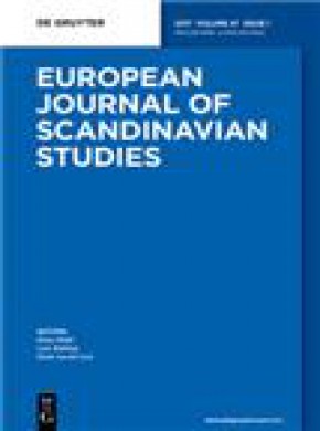 European Journal Of Scandinavian Studies雜志