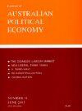 Journal Of Australian Political Economy雜志