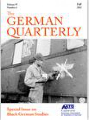 German Quarterly雜志