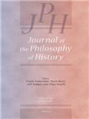 Journal Of The Philosophy Of History雜志