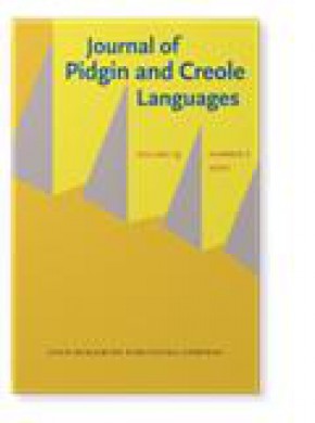 Journal Of Pidgin And Creole Languages雜志