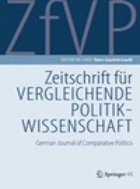 Zeitschrift Fur Vergleichende Politikwissenschaft
