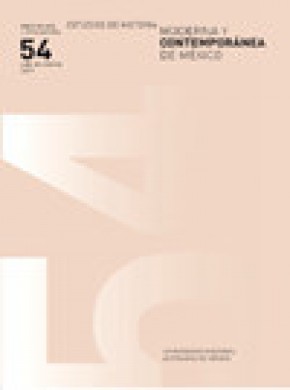 Estudios De Historia Moderna Y Contemporanea De Mexico雜志