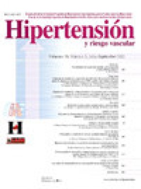 Hipertension Y Riesgo Vascular雜志