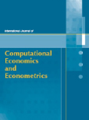International Journal Of Computational Economics And Econometrics雜志