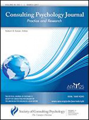 Consulting Psychology Journal-practice And Research雜志