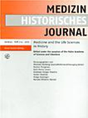 Medizinhistorisches Journal雜志