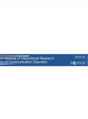 Journal Of Interactional Research In Communication Disorders雜志