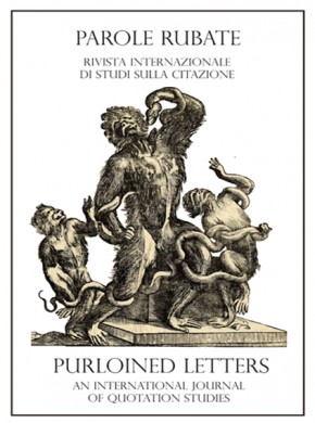 Parole Rubate-rivista Internazionale Di Studi Sulla Citazione雜志