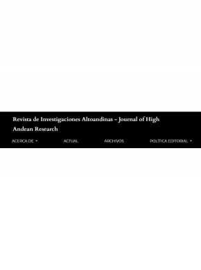 Revista Investigaciones Altoandinas-journal Of High Andean Research雜志