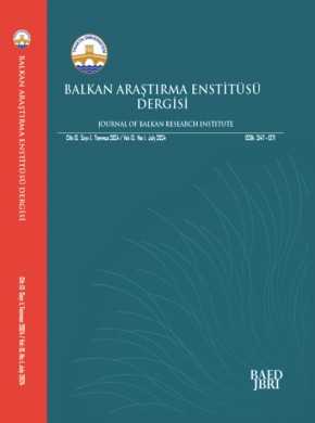 Balkan Arastrma Enstitusu Dergisi-journal Of Balkan Research Institute-jbri雜志