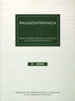 Palaeohispanica-revista Sobre Lenguas Y Culturas De La Hispania Antigua雜志